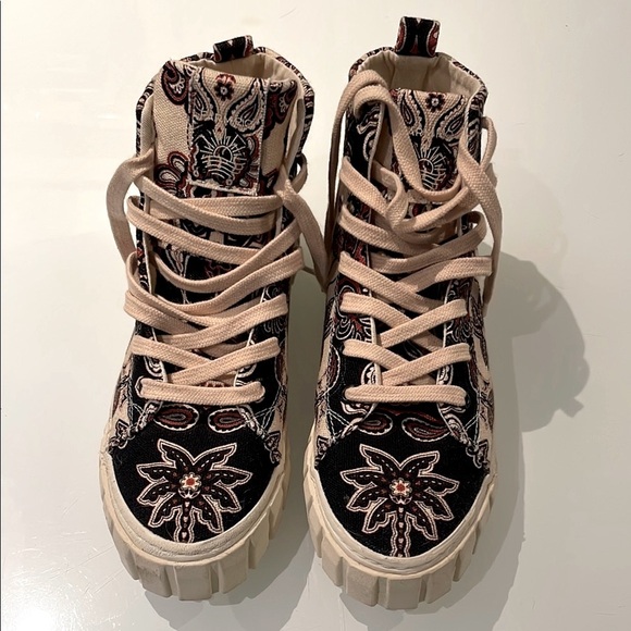 *NEW* FARM Rio Women's Sweet Mermaids Platform High-Top Sneakers - Picture 3 of 13